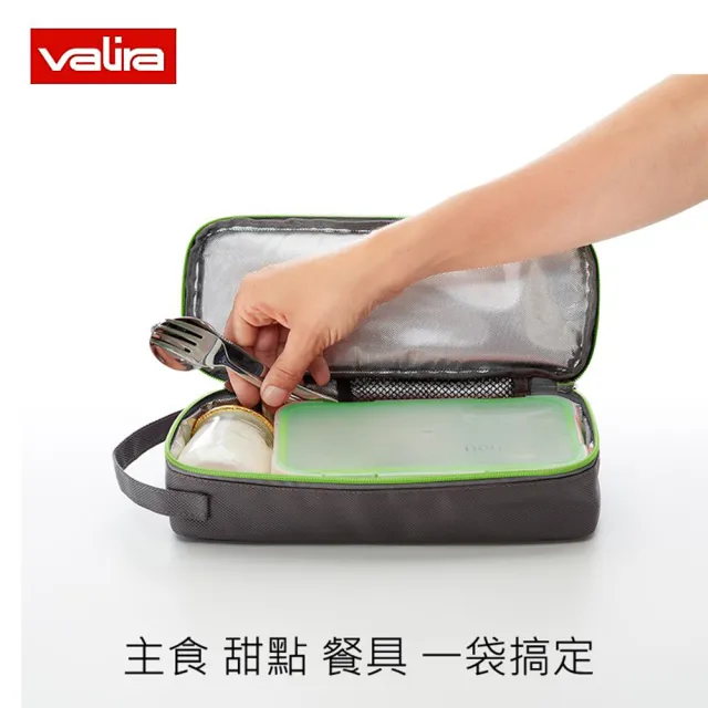 【VALIRA 薇拉】全色系列保溫餐袋2件組(戶外野餐/上班上學用餐)