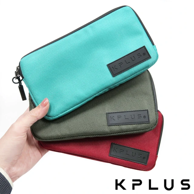 【KPLUS】Plus加長款防潑水騎行小包/大尺寸手機包(手機袋 卡夾 卡套 行動電源)