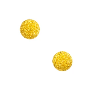 【金品坊】黃金耳環小金莎球耳針 0.19錢±0.03(純金999.9、純金耳環、純金耳針)