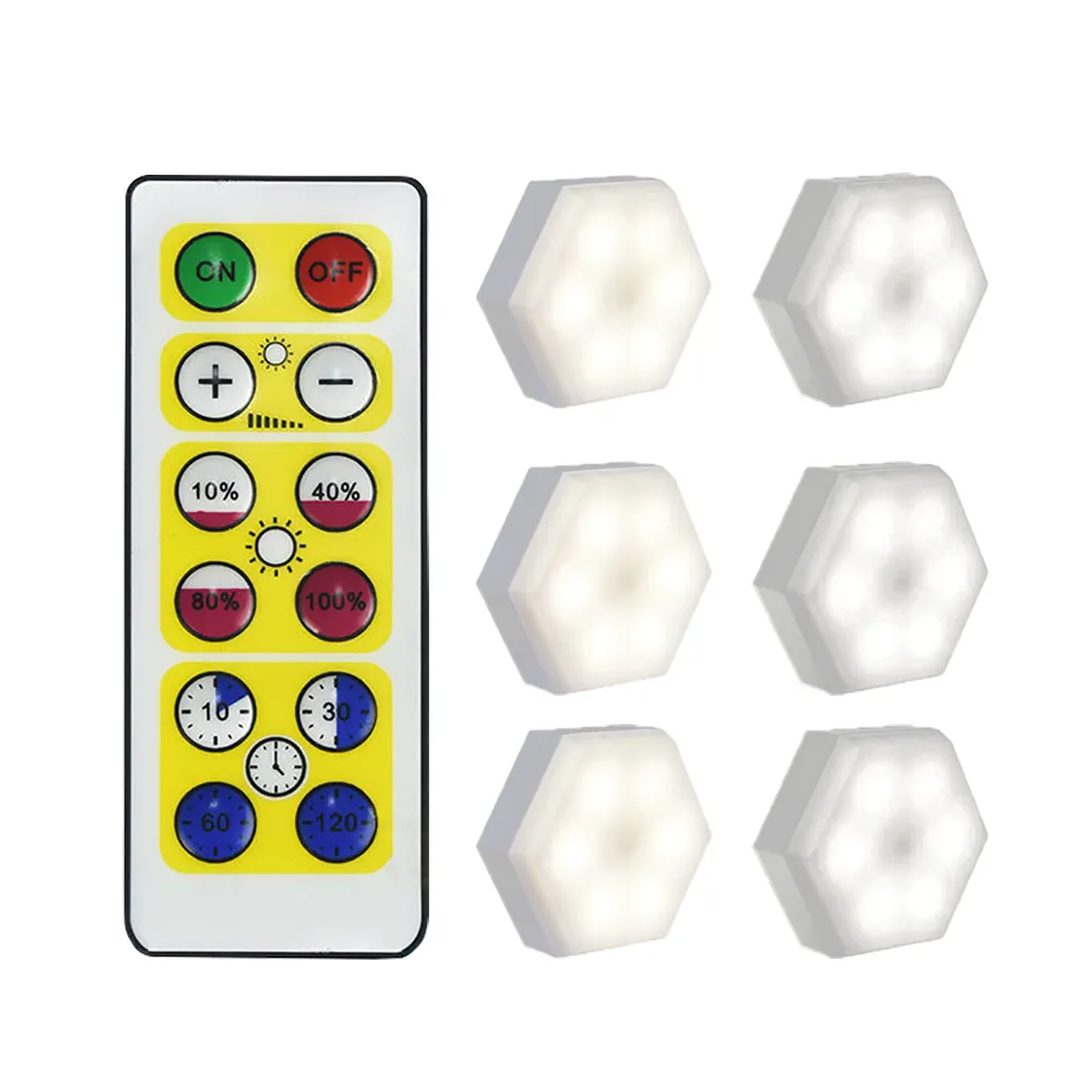 LED量子造型觸控感應燈(1組6入)