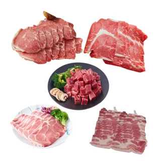 【凱文肉舖】美淇食品小聚燒烤組六種肉品(約2-4人份)