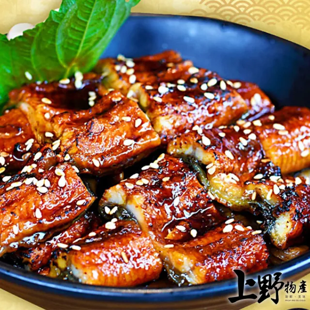 【上野物產】日式蒲燒鯛魚蜜汁腹排 x4袋(45g土10%/片 2片一袋)