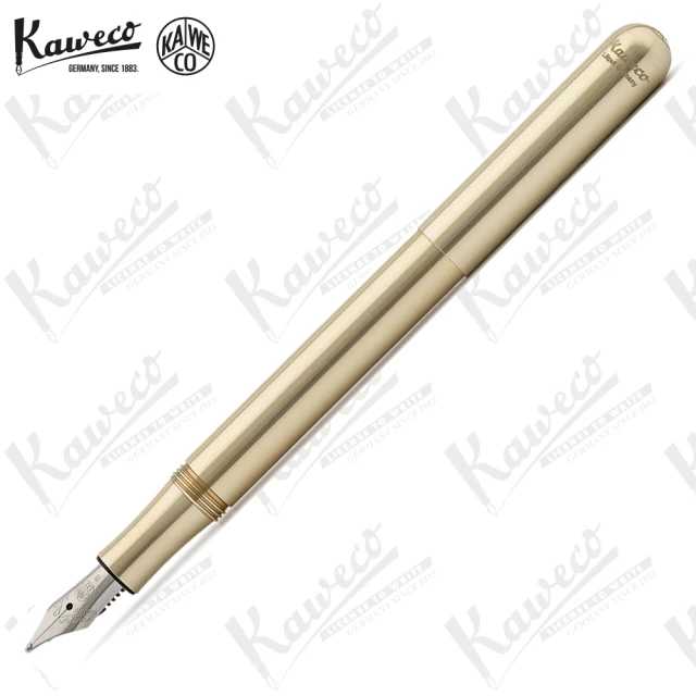 【KAWECO】LILIPUT Brass 黃銅 迷你鋼筆(手帳型)