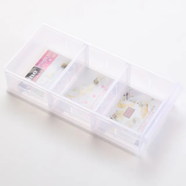 【特力屋】FINE 隔板整理盒  1.25L/26.6*12.*5.7cm LF3003