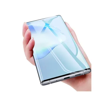 三星 Note10 手機曲面黑全膠高清軟膜保護貼(三星Note10保護貼 Note10鋼化膜)