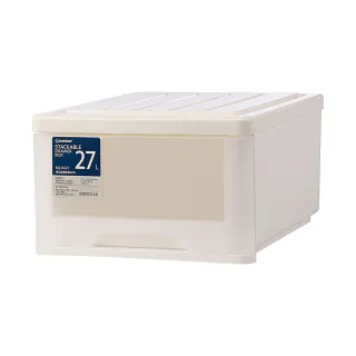 【特力屋】透白抽屜整理箱 收納箱 27L 46.5x40x25公分 BQ-0427