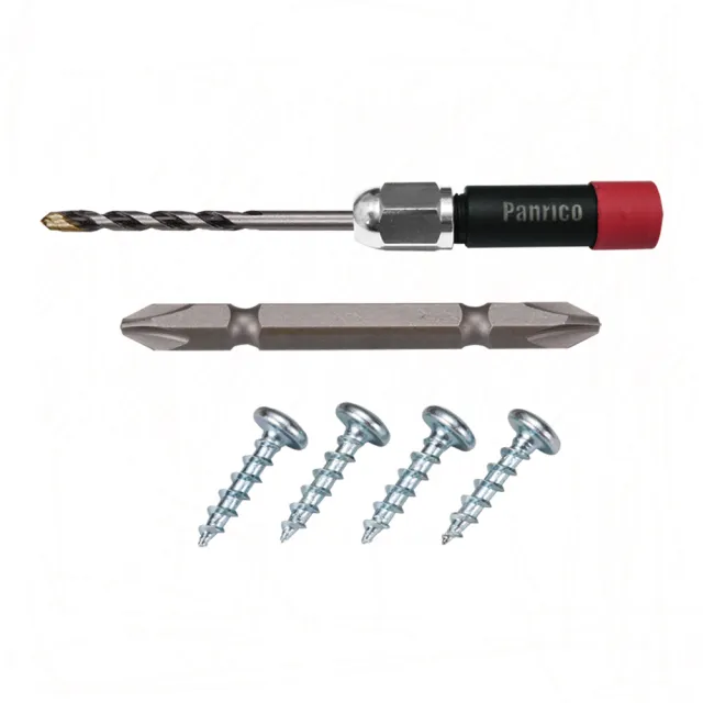 【Panrico 百利世】替換式1分鑽兼鎖組 3.2MM(鑽兼鎖工具組 替換式鑽鎖組)