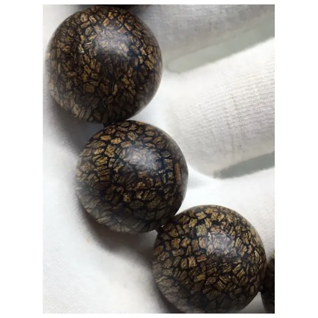 【桃花源創意工坊】特級海南尖爕嶺樹心油沉香手鍊秒沉(沉香手鍊)