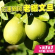 【台灣紅】鶴岡60年老欉特級文旦5斤x2盒(頂級老欉小果_6-9顆/5斤/中秋禮盒_共10斤_中秋柚子)