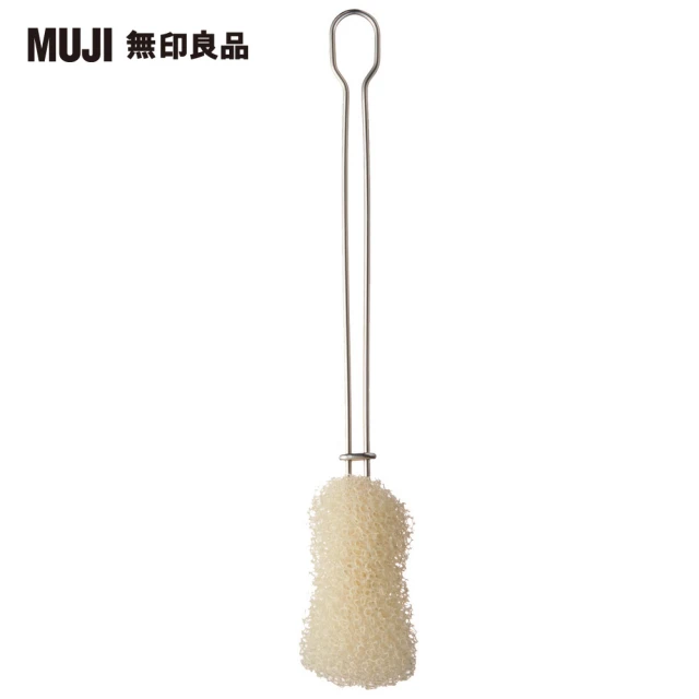 【MUJI 無印良品】長柄海綿刷