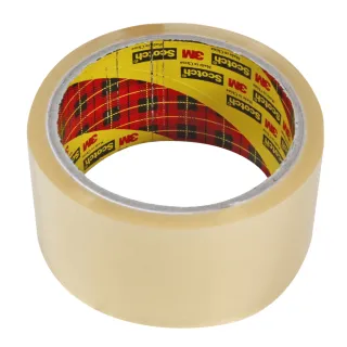 【3M】Scotch 透明封箱膠帶6入