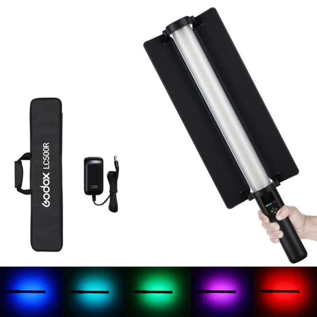 【Godox 神牛】LC500R / LC500RGB LED 補光燈/棒燈(公司貨)