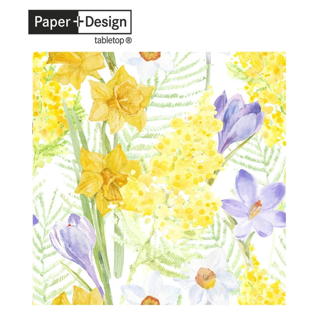 【Paper+Design】春季咒語(餐巾紙 蝶谷巴特 餐桌佈置)