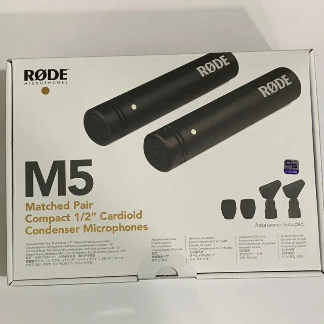 【RODE】M5 Matched Pair 電容式麥克風套裝(公司貨 RDM5MP)