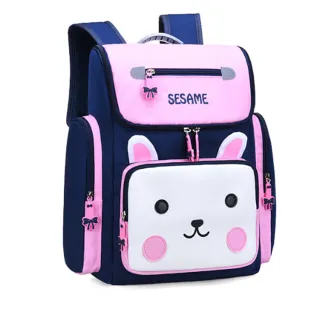 【DF 童趣館】可愛萌寵動物造型安全護脊後背兒童書包-共3色