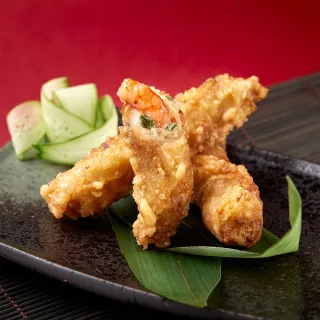 【鮮食家】興達港歐董魚丸蝦仁卷(490g/10條/盒)