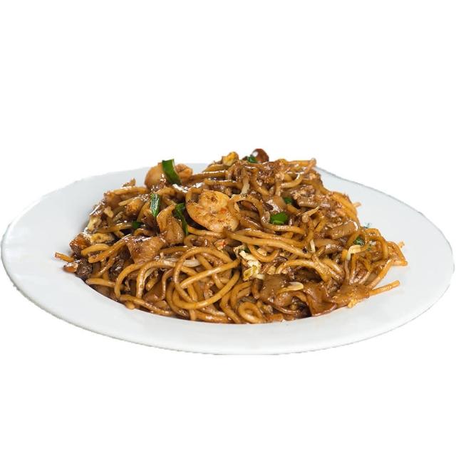 【上野物產】 汕頭沙茶炒麵 x4包 300g±10% 麵體 醬料 包 