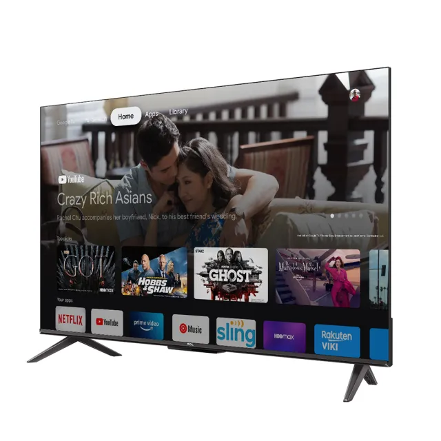 【TCL】75型4K Google TV智慧液晶顯示器(75P737-基本安裝)