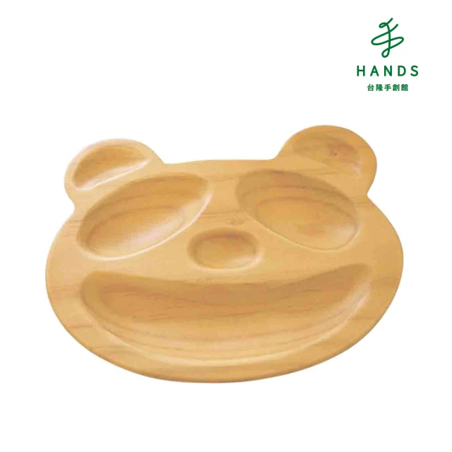 HANDS 台隆手創館HANDS 台隆手創館 木製可愛餐盤-貓熊