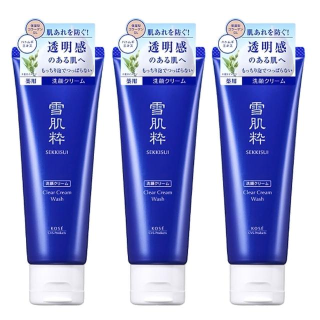 高絲 KOSE 雪肌粹 潔淨洗面乳，日本開架品牌，適合各種膚質使用。960g 大容量，120g*8 組裝設計，方便日常使用。專為清潔臉部與眼部設計，溫和不刺激，讓肌膚保持潔淨與舒適。