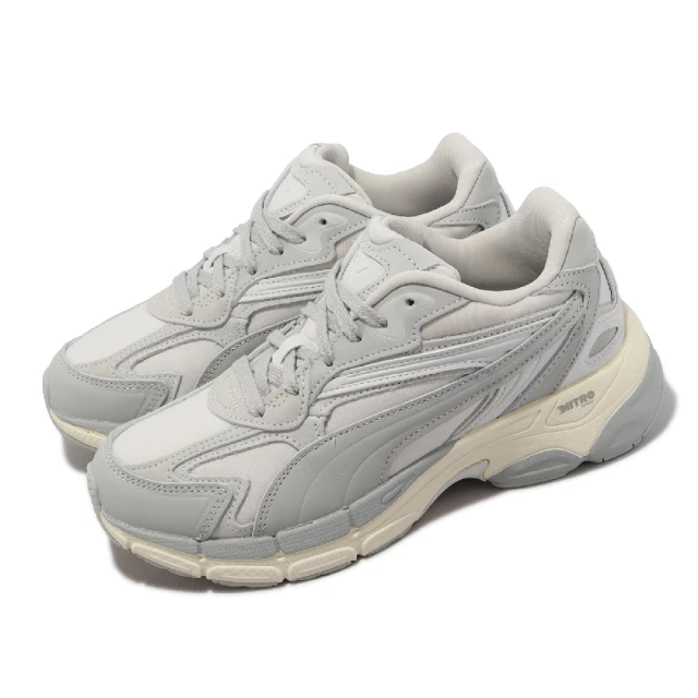 PUMA 休閒鞋 Teveris Nitro Selflove Wns 女鞋 老爹鞋 復古 灰 白 氮氣中底(392726-02)