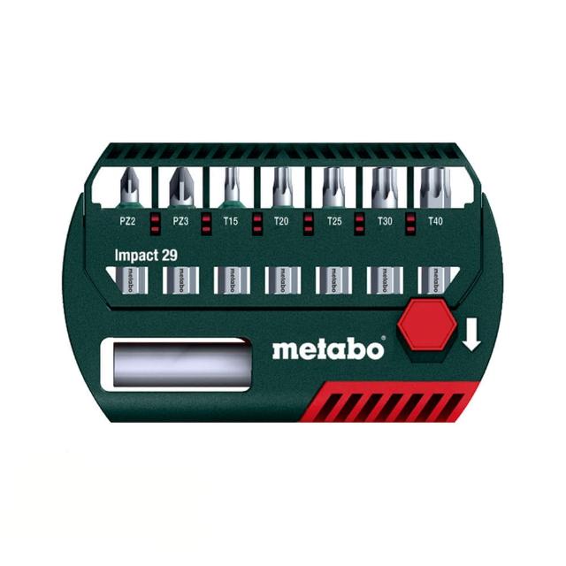 【metabo 美達寶】BIT-BOX IMPACT 29 起子頭8件組(工具配件)