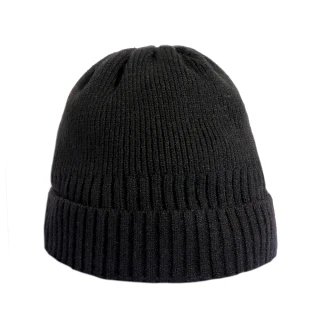 經典不敗款 毛帽 毛線帽 帽子 素色 聖誕禮物 交換禮物 情人節 生日禮物 男生女生-黑色(毛帽)