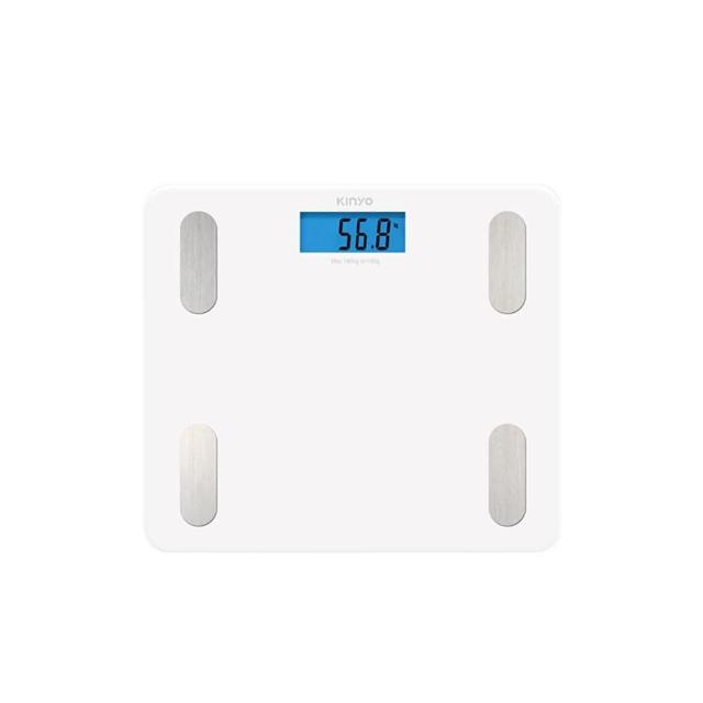 【KINYO】健康管家藍牙體重計/健康秤/家用體脂計12項健康管理數據APP(DS-6589)
