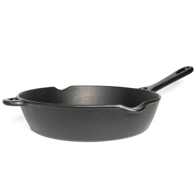 【福介商店】南部鐵器 日本鑄鐵鍋 IWACHU 岩鑄 鑄鐵平底鍋24cm IH 煎鍋 炒鍋 牛排
