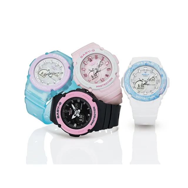 【CASIO 卡西歐】Baby-G 果凍甜心手錶 送禮 禮物 推薦(BGA-270-1A)
