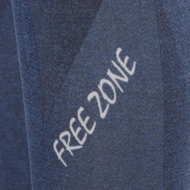 【FREEZONE】現貨 機能運動壓力壓縮長褲 男款-FZ800II型 牛仔丹寧(輕量無縫/瑜珈/慢跑/登山/健身重訓)