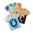 【Baby 童衣】任選 兒童短袖T-Shirt 動物造型圓領上衣 88473(瀑布綠)
