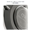 【Daniel Wellington】DW 手錶  Classic Glasgow 40mm藍白織紋錶-銀框(DW00100018)