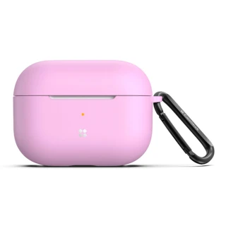 【CaseStudi】AirPods Pro 充電盒 UltraSlim 矽膠保護套 含扣環 粉紅色(保護殼)