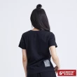 【5th STREET】女復古標籤短袖T恤-黑色
