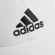 【adidas 愛迪達】帽子 Baseball Cap 運動休閒 男女款 愛迪達 棒球帽 遮陽 穿搭 帽圍可調 白 黑(FK0890)