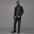 【ALLSAINTS】LARK 經典極簡個性風格對稱口袋皮衣夾克-黑 ML141H