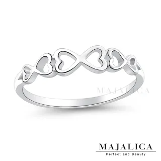 【Majalica】純銀戒指．防小人尾戒．交換禮物(銀色)