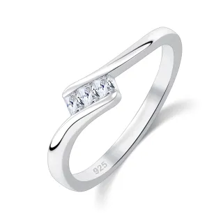 【Majalica】純銀戒指．防小人尾戒．交換禮物(銀色)