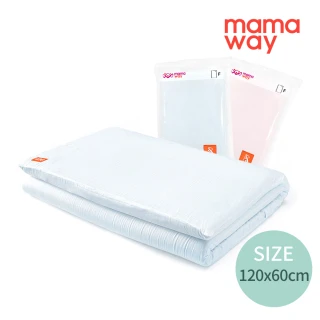 【mamaway 媽媽餵】純棉嬰兒床套120*60cm(共2色)