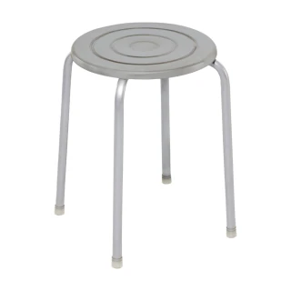 【G+ 居家】MIT 時尚不銹鋼椅凳-白鐵 5入組(餐椅/休閒椅凳/外出露營)