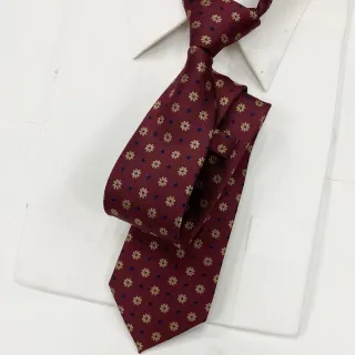 【vivi 領帶家族】拉鍊窄版7cm領帶(061823紅)