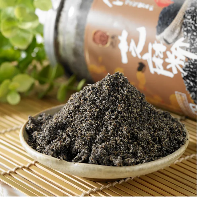 【弘益傳香世家】純黑芝麻粉450gx4罐+亞麻仁粉450gx2罐