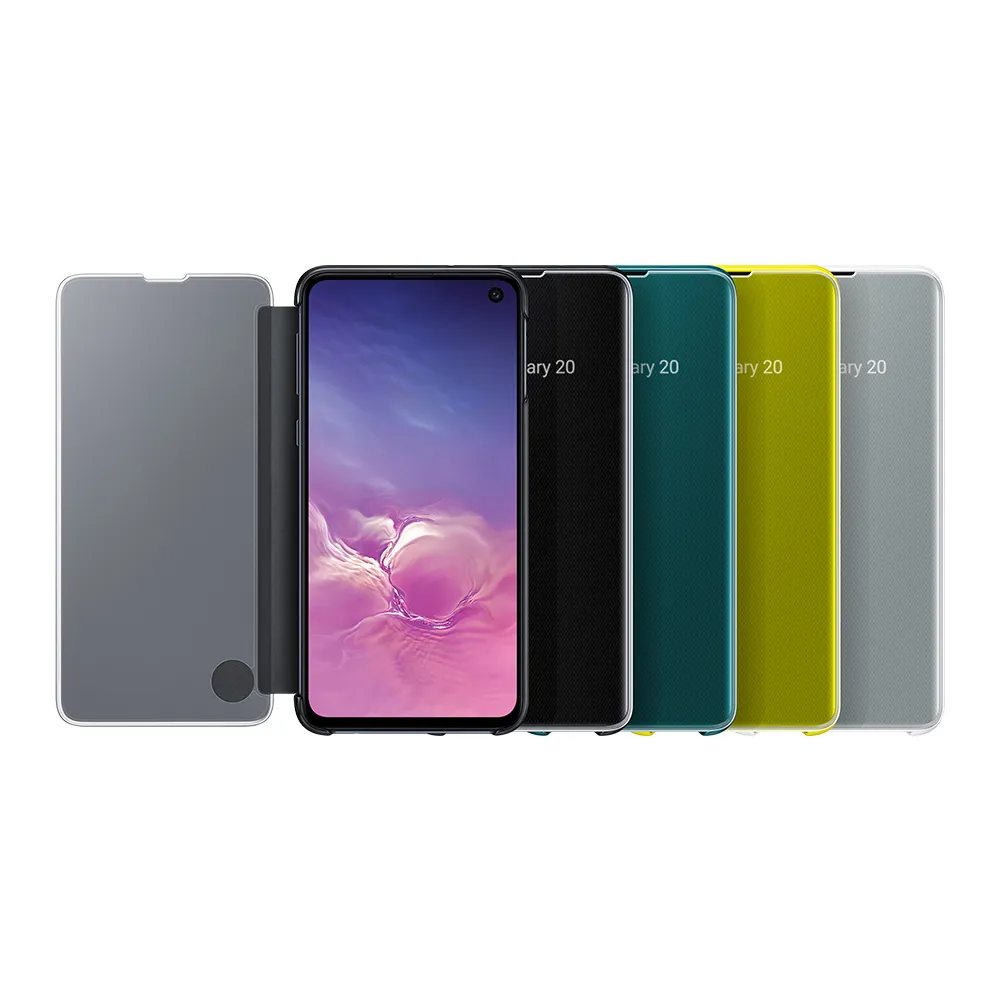 【Samsung 三星】拆封新品 Galaxy S10e Clear View 原廠全透視感應皮套(台灣公司貨)