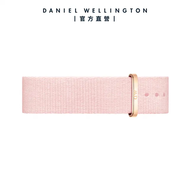 【Daniel Wellington】DW 錶帶 Petite Rosewater 櫻花粉織紋錶帶(DW00200173)