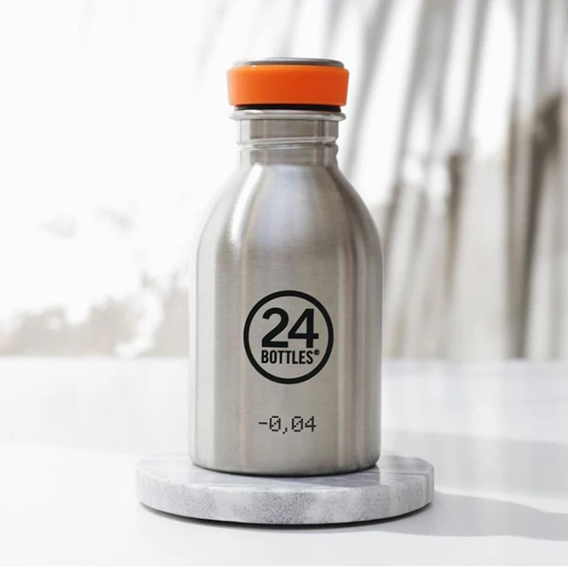【24Bottles】輕量冷水瓶 250ml - 不鏽鋼(超輕量 僅80公克重！)