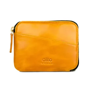 【Alto】Alto 皮革收納錢包 - 焦糖棕(是錢包也是收納包)
