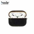 【hoda】Apple AirPods Pro 電鍍鑽布保護殼 奢華系列-黑色