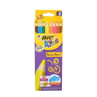 【BIC】色鉛筆-握筆練習組(8色)