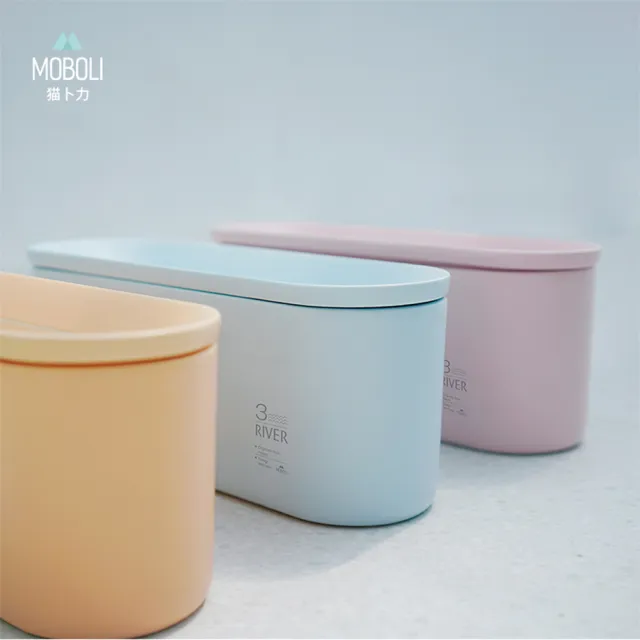 【MOBOLI 貓卜力】河流陶瓷飲水機 幽靜藍(寵物 水機 流動 自動 貓狗適用)